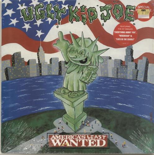 Ugly Kid Joe America's Least Wanted - Sealed UK vinyl LP album (LP
